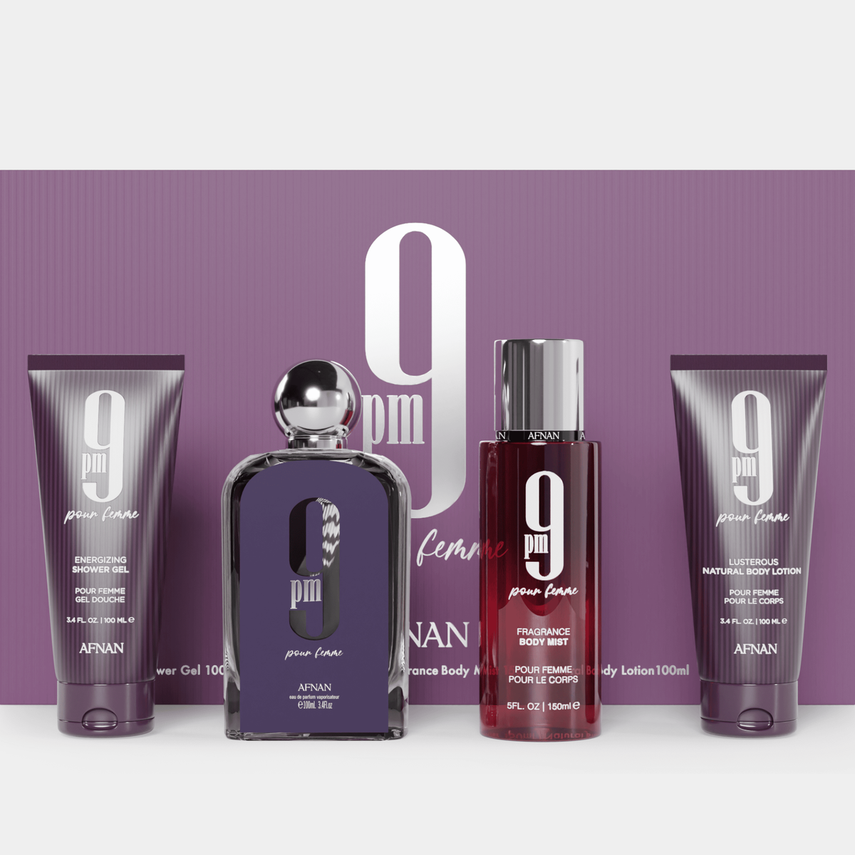SET CADOU 9 PM POUR FEMME