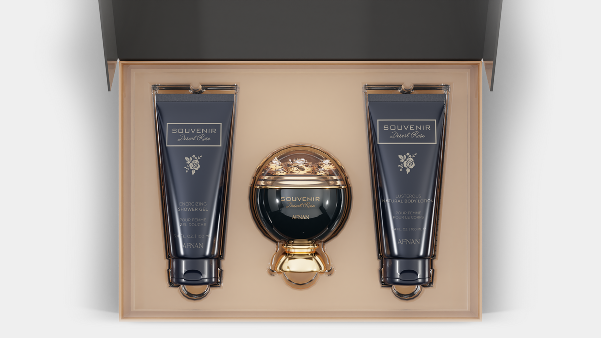 SET CADOU SOUVENIR DESERT ROSE